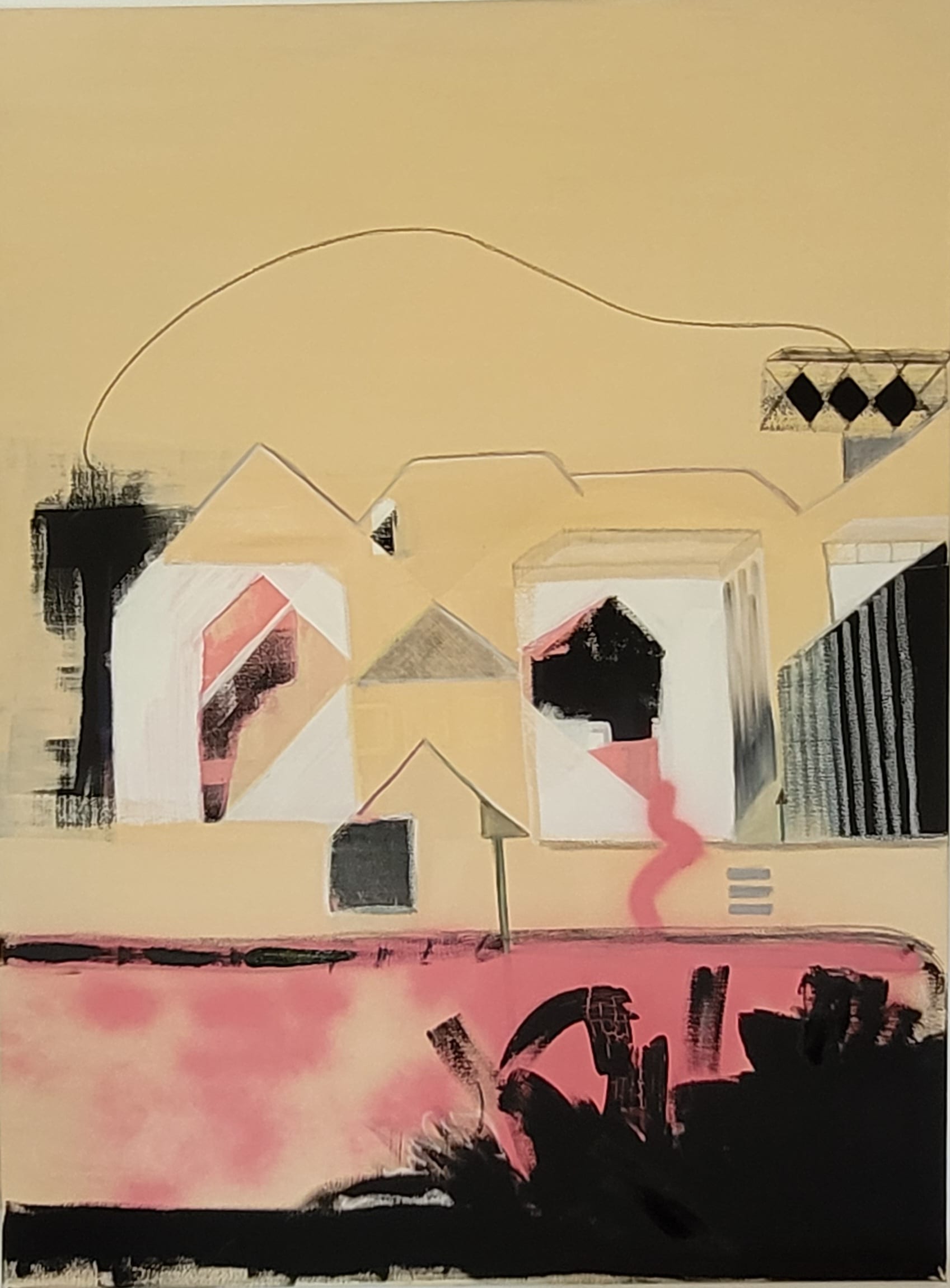 Industry StandART, Acrylic on Canvas 120x 160 (47,2 x  63 inch)