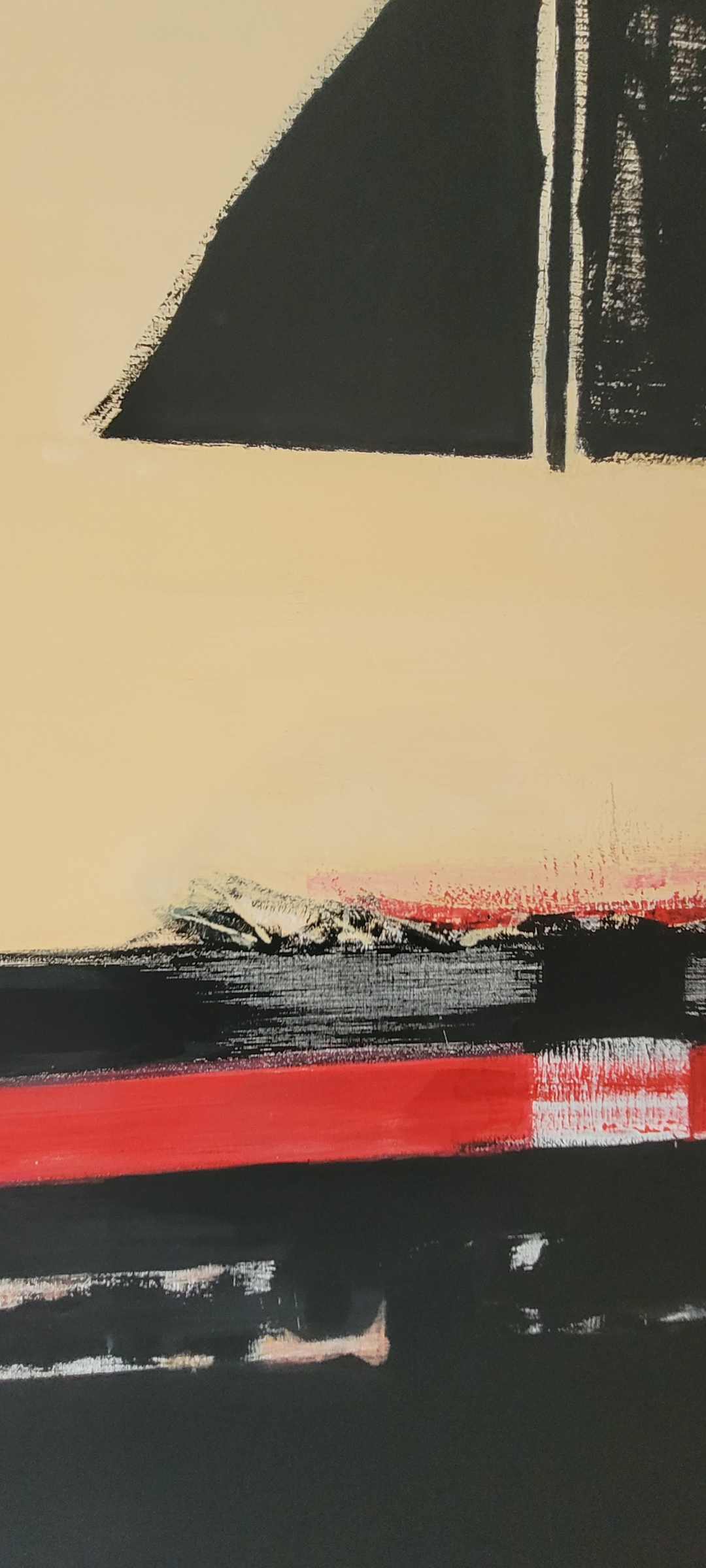 "Sailored" Acrylic on Canvas, 80x100 cm (31,5 x 39,4 inch)